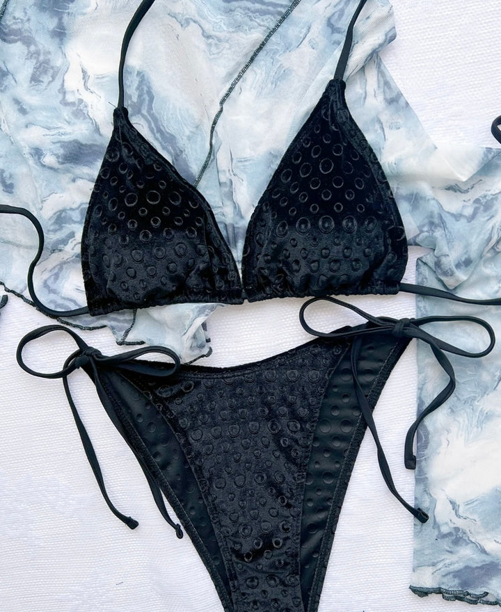 Collection Bikini - Noir Impressionné