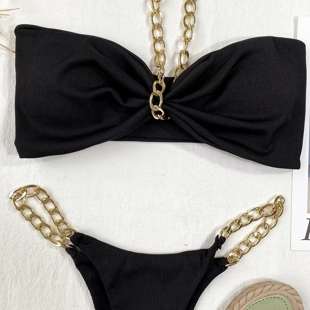 Bikini Dark - Golden Chain