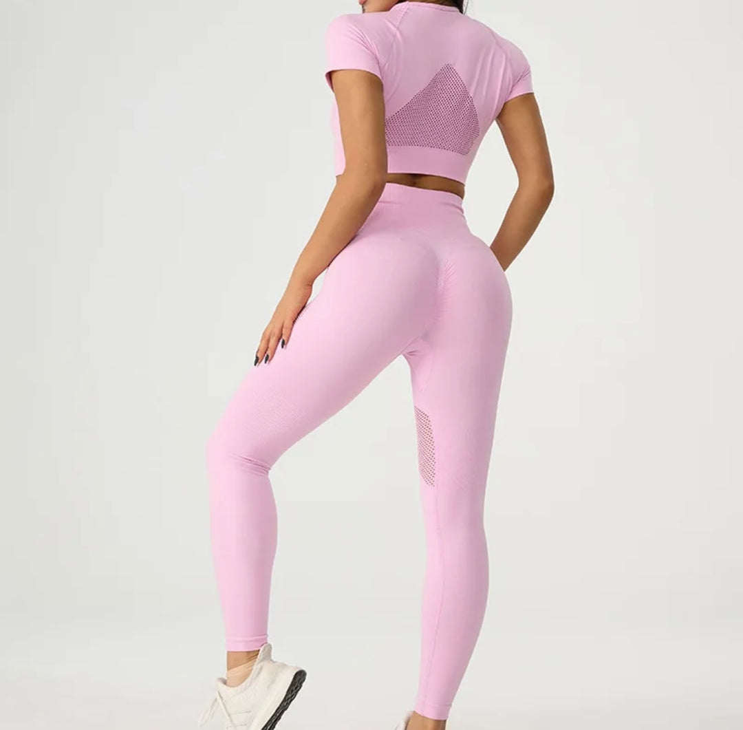 Gymwear Long Buttlift Frangipanier