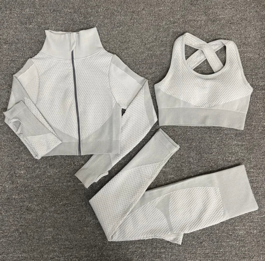 Gymwear 3PCS - All Time Grey