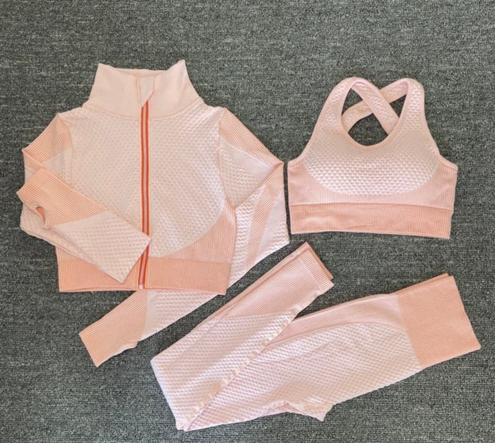 Gymwear 3PCS - Orange Passion