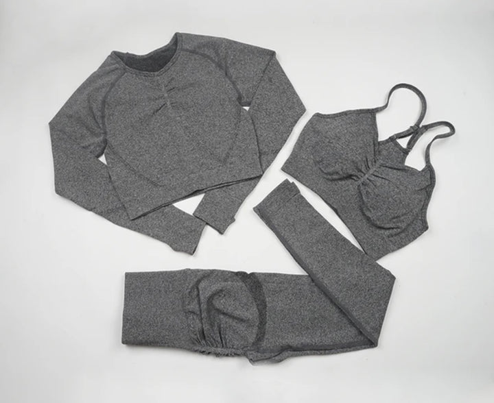 Gymwear 3PCS - Shades of Grey