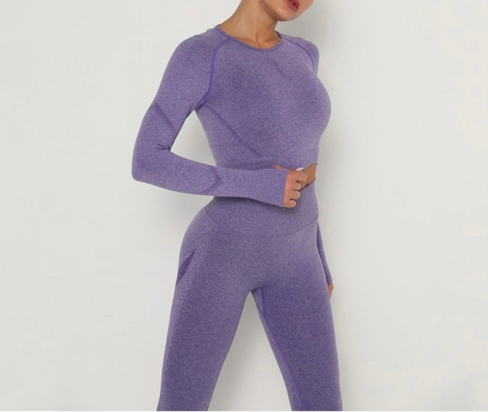 Gymwear 3PCS - Fresh Purple