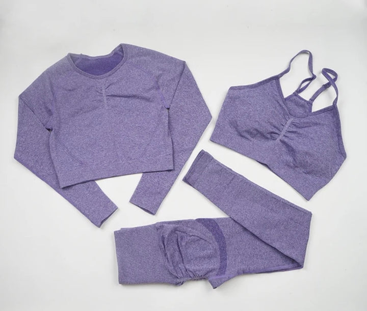 Gymwear 3PCS - Fresh Purple