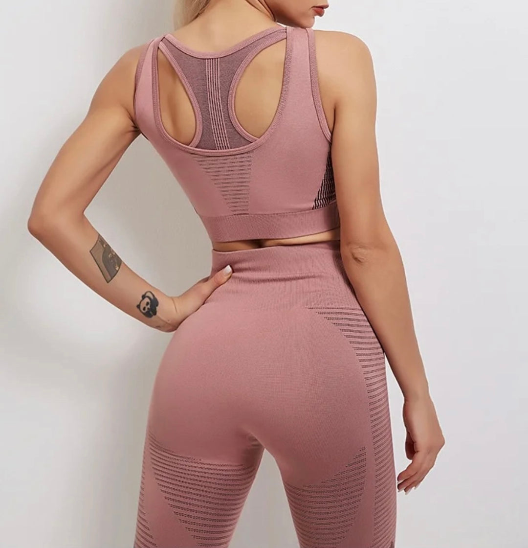 Seamless Gymwear - Vintage Rose