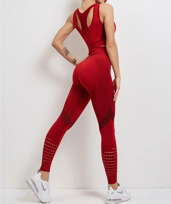 Seamless Gymwear - Red Love